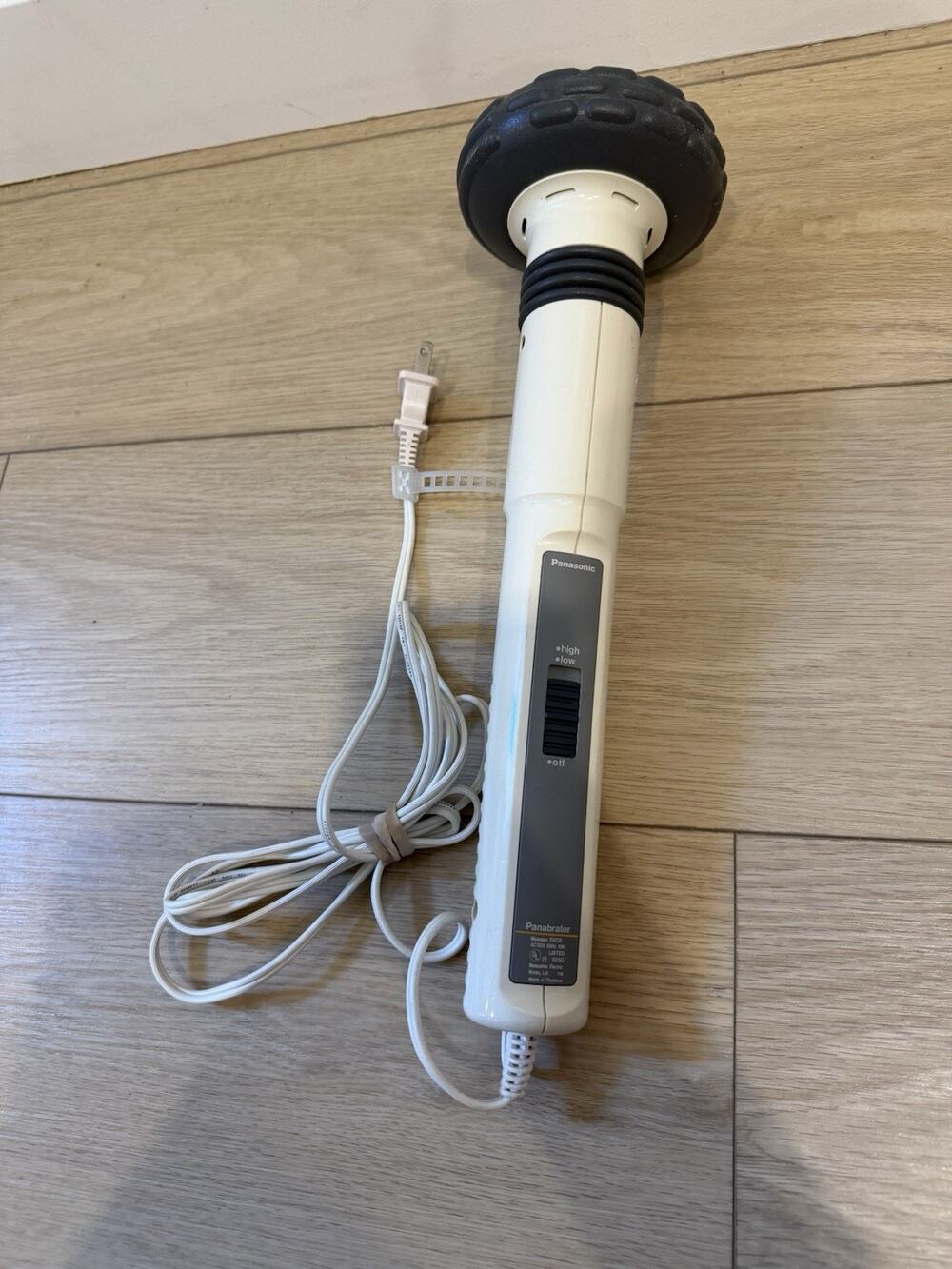 Vintage PANASONIC Panabrator EV235 2 Speed Body Massager Vibrating Wand